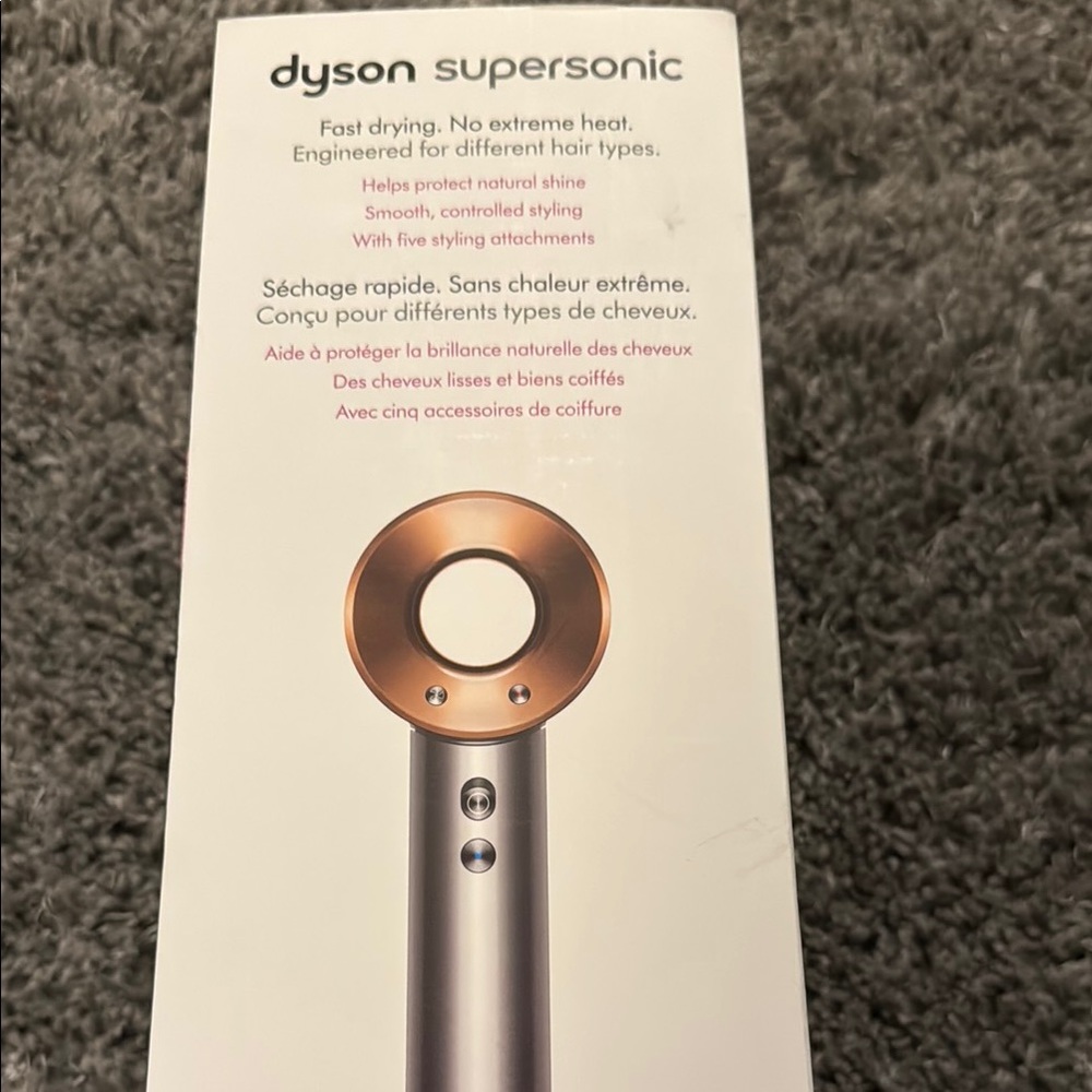 Dyson Supersonic Hair Dryer - Silver and Copper